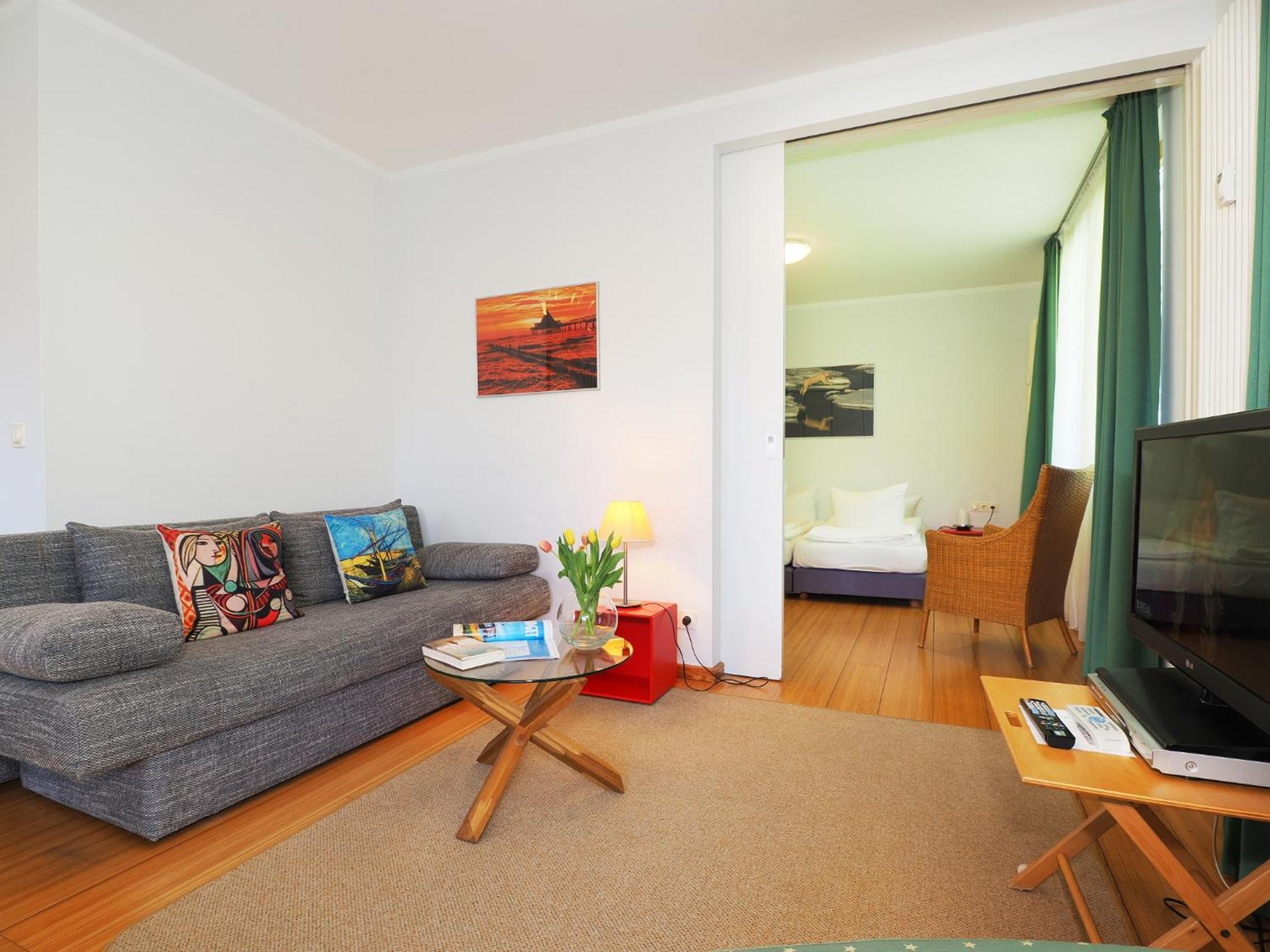Kaiservillen Heringsdorf - Ferienwohnung Mit 1 Schlafzimmer Und Balkon D132 Eksteriør bilde