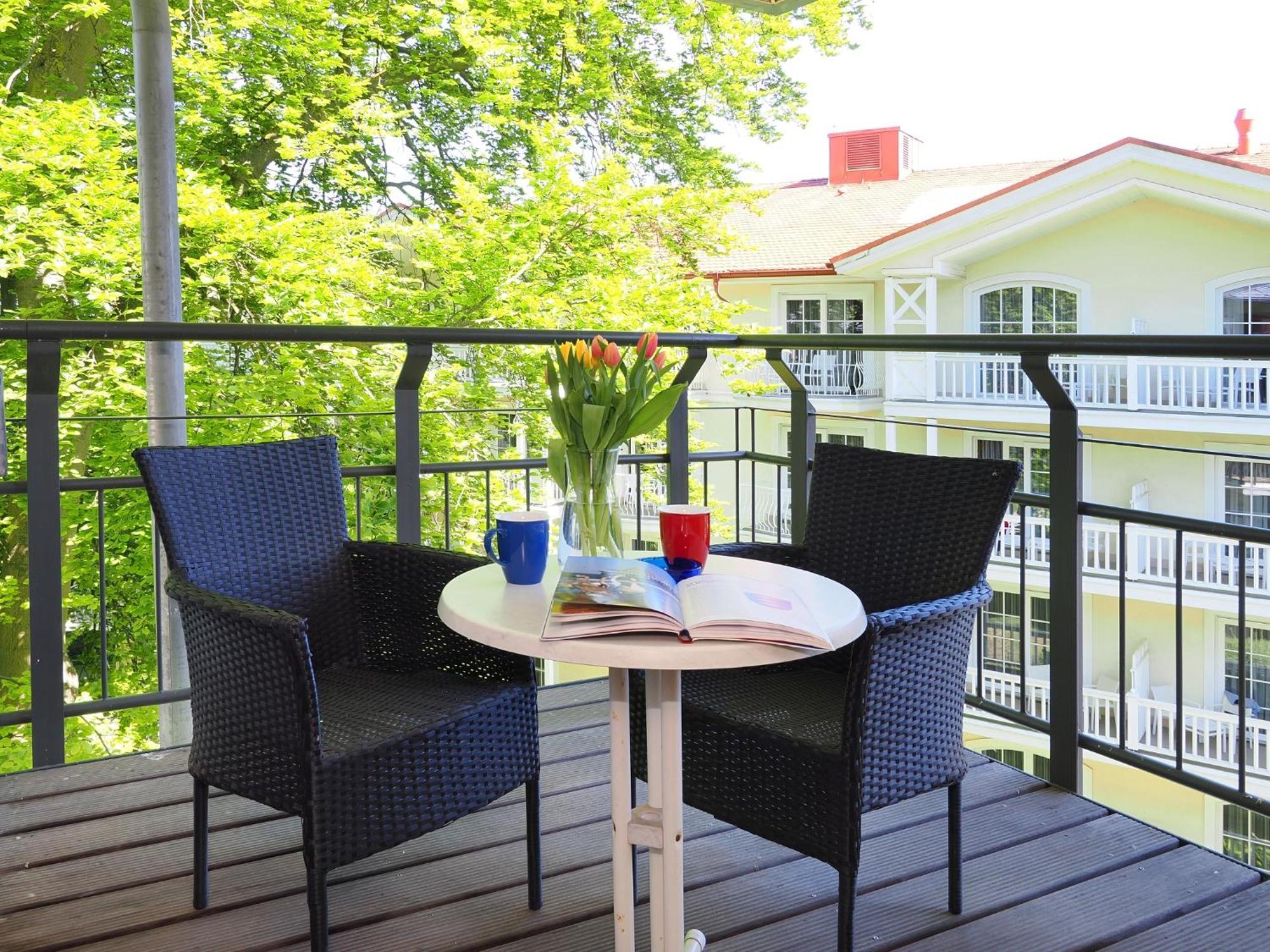 Kaiservillen Heringsdorf - Ferienwohnung Mit 1 Schlafzimmer Und Balkon D132 Eksteriør bilde